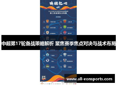 中超第17轮备战策略解析 聚焦赛季焦点对决与战术布局 中超第17轮备战策略解析 聚焦赛季焦点对决与战术布局