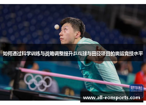 如何通过科学训练与战略调整提升乒乓球与田径项目的奥运竞技水平 如何通过科学训练与战略调整提升乒乓球与田径项目的奥运竞技水平