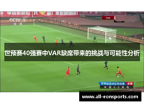 世预赛40强赛中VAR缺席带来的挑战与可能性分析 世预赛40强赛中VAR缺席带来的挑战与可能性分析